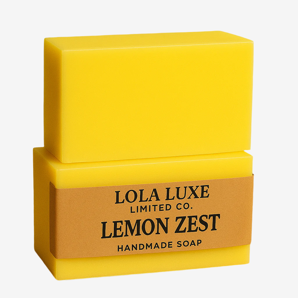 Lemon Zest- Lemon Scented Handmade Soap