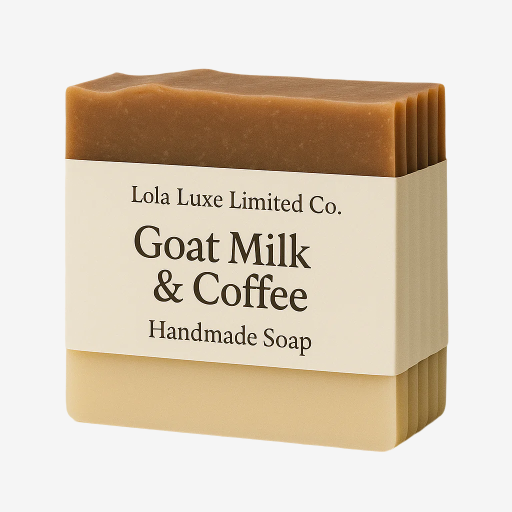βπGoat Milk & Coffee Handmade Soap β¨