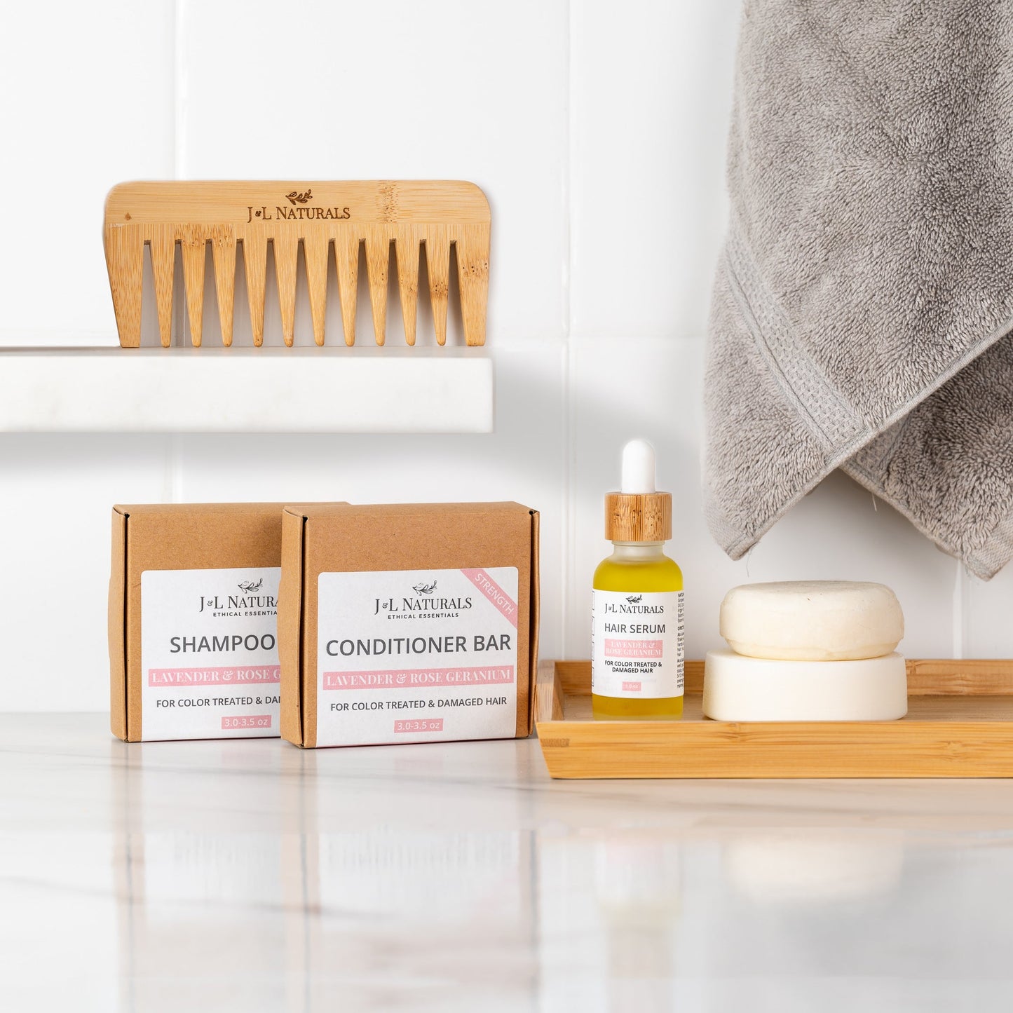 Essentials Hair Care Kit ( 4-Piece Set)