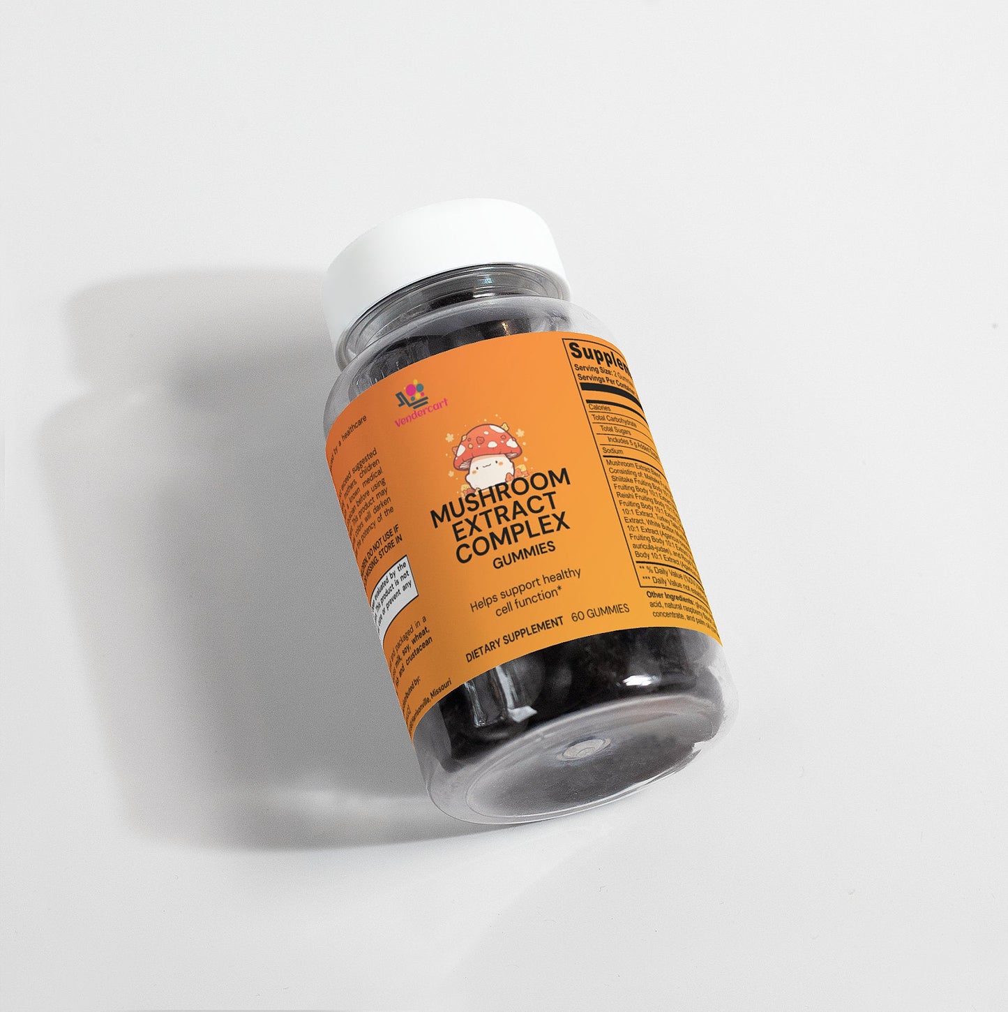 Raspberry Mushroom Gummies Extract