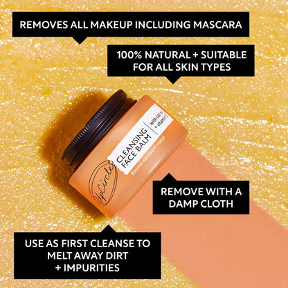 Cleansing Face Balm with Oat Oil + Vitamin E