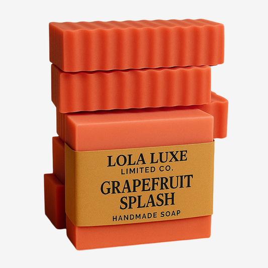 Grapefruit Splash- Grapefruit Scented Handmade Soap
