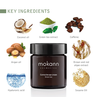 Corrective Eye Cream Green Tea With Hyaluronic Acid