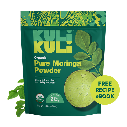 Pure Moringa Powder for Energy (Value Size)